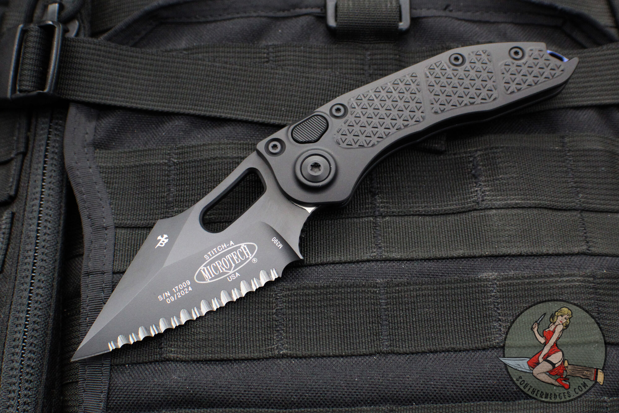 Microtech Stitch 169-3BK AiTi