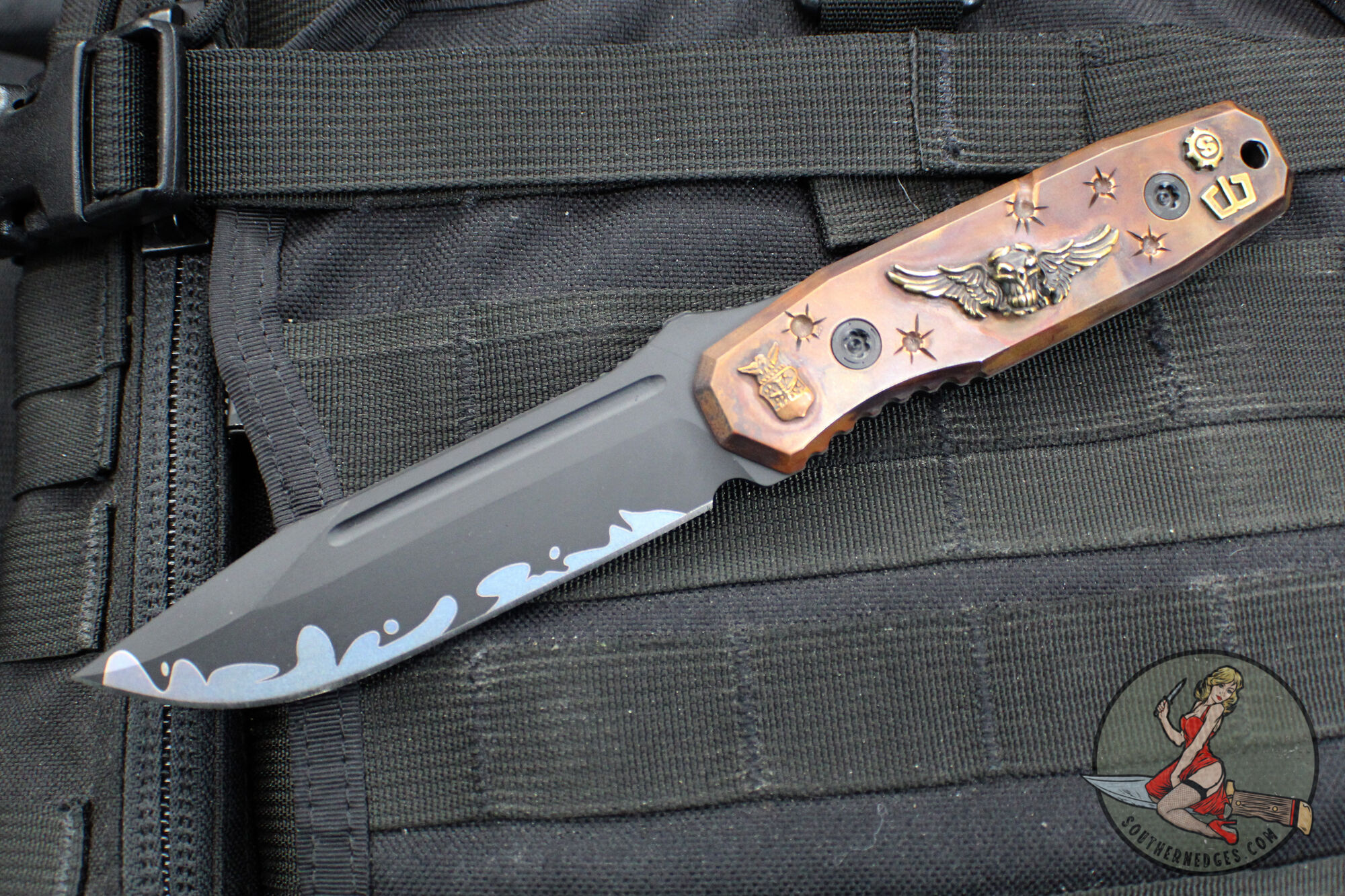 Blackside Customs Plan B- Starlingear Copper Scale- Sumi Finished